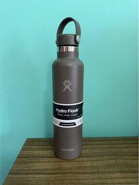 Water Bottle Insulated Stainless Steel 24 Oz Sandpiper Hydro Flask Spill New